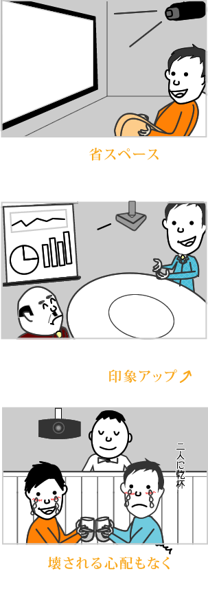 部屋の省スペース！印象アップ!!