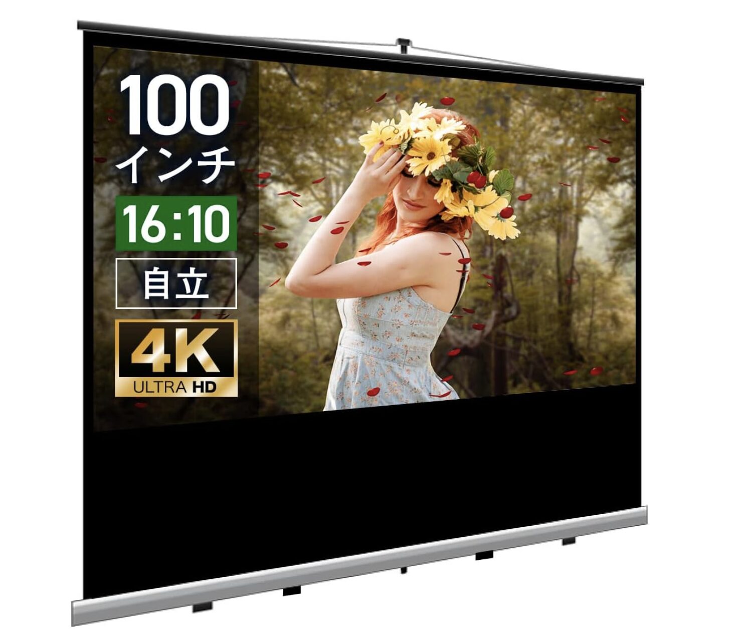 モバイル自立スクリーン 16:10 100インチ SMA2154XJB