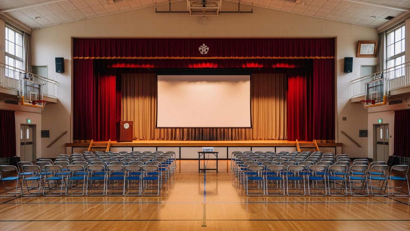 体育館スクリーン完全ガイド｜用途別のおすすめと選び方を紹介！